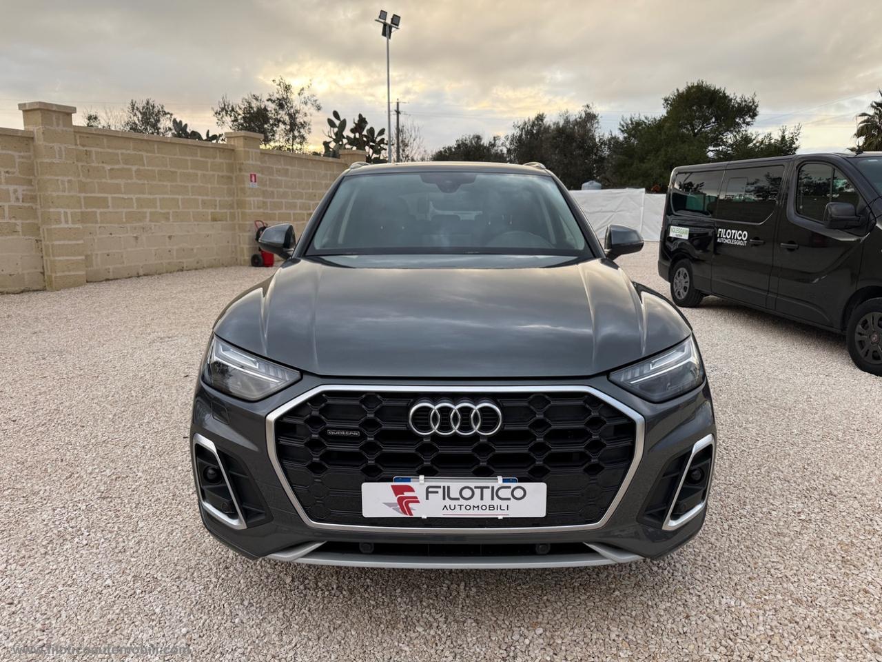 AUDI Q5 II 40 TDI MHEV 12V 204CV qu. S tr. S line UNICO PROPRIETARIO FARI MATRIX