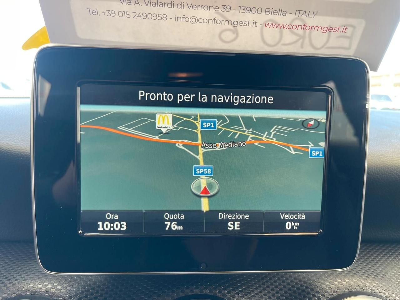 MERCEDES CLASSE A 180d 1.5 DIESEL 110CV