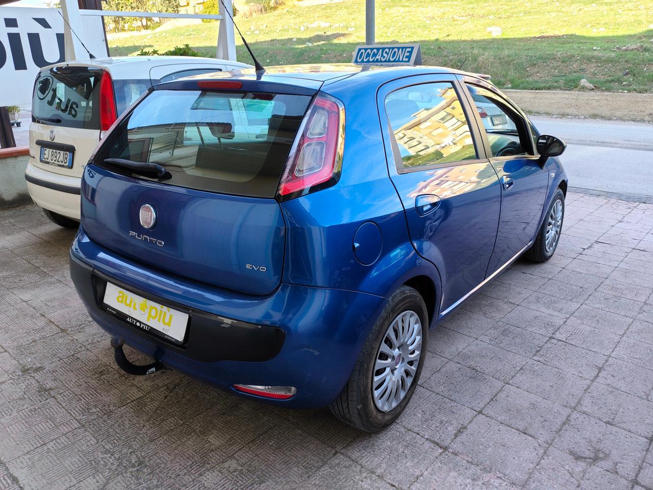 Fiat Punto Evo 1.3 Mjt 90 CV 5 porte Dynamic con gancio traino
