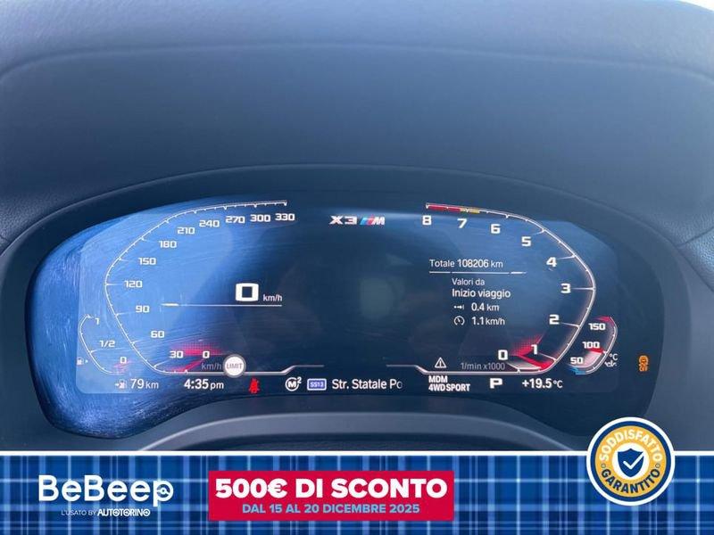 BMW X3 X3M 3.0 COMPETITION 510CV AUTO