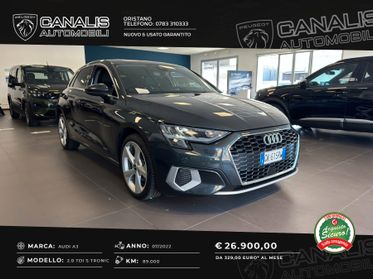 Audi A3 2.0 SPB 35 TDI S tronic 2022 IVA ESPOSTA