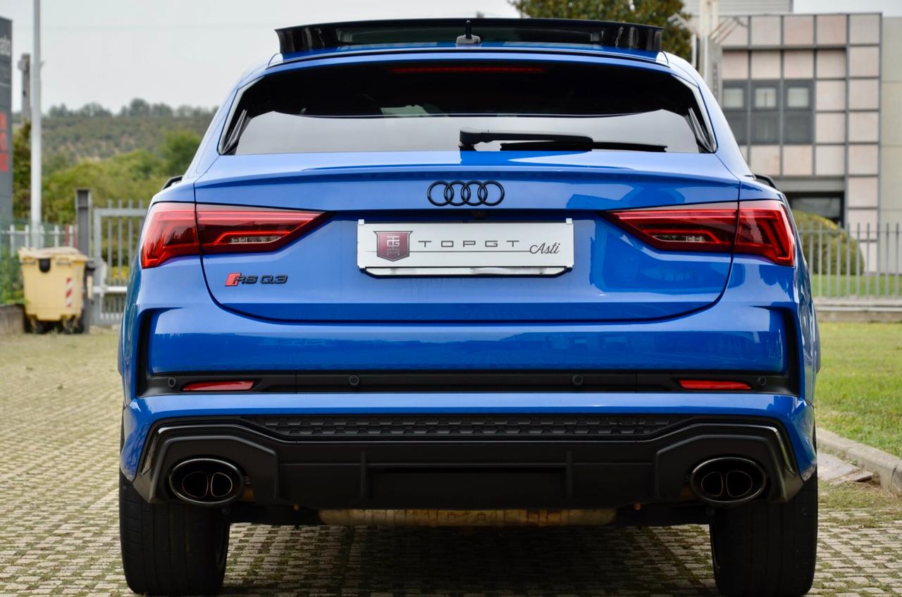 AUDI RS Q3 SPB 2.5 QUATTRO 400cv S-TRONIC, GARANZIA AUDI, SERVICE AUDI, BOLLO E SUPERBOLLO 9/2026, TETTO, MATRIX, HI-FI SONOS, DYNAMIC PACK, PERMUTE