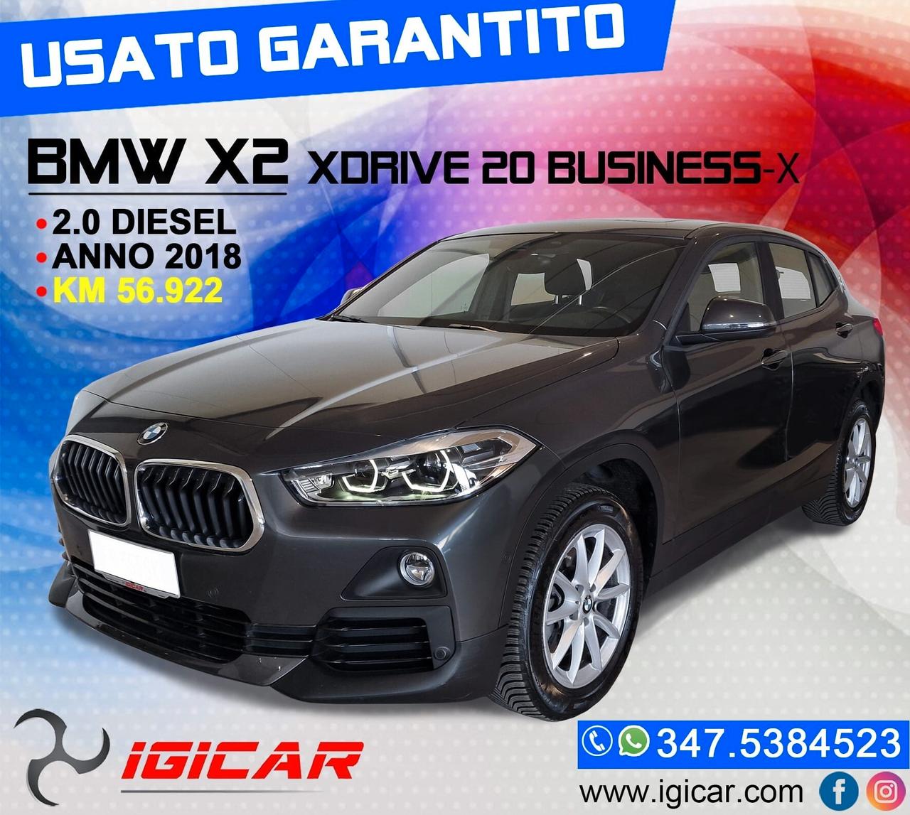 Bmw X2 xDrive20d Business-X