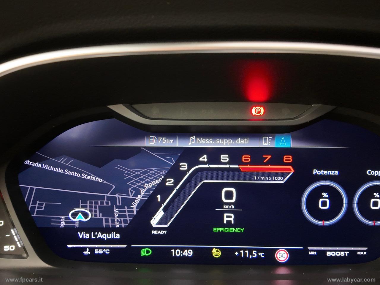 AUDI RS Q3 SPB quattro S tronic TETTO APRIBILE