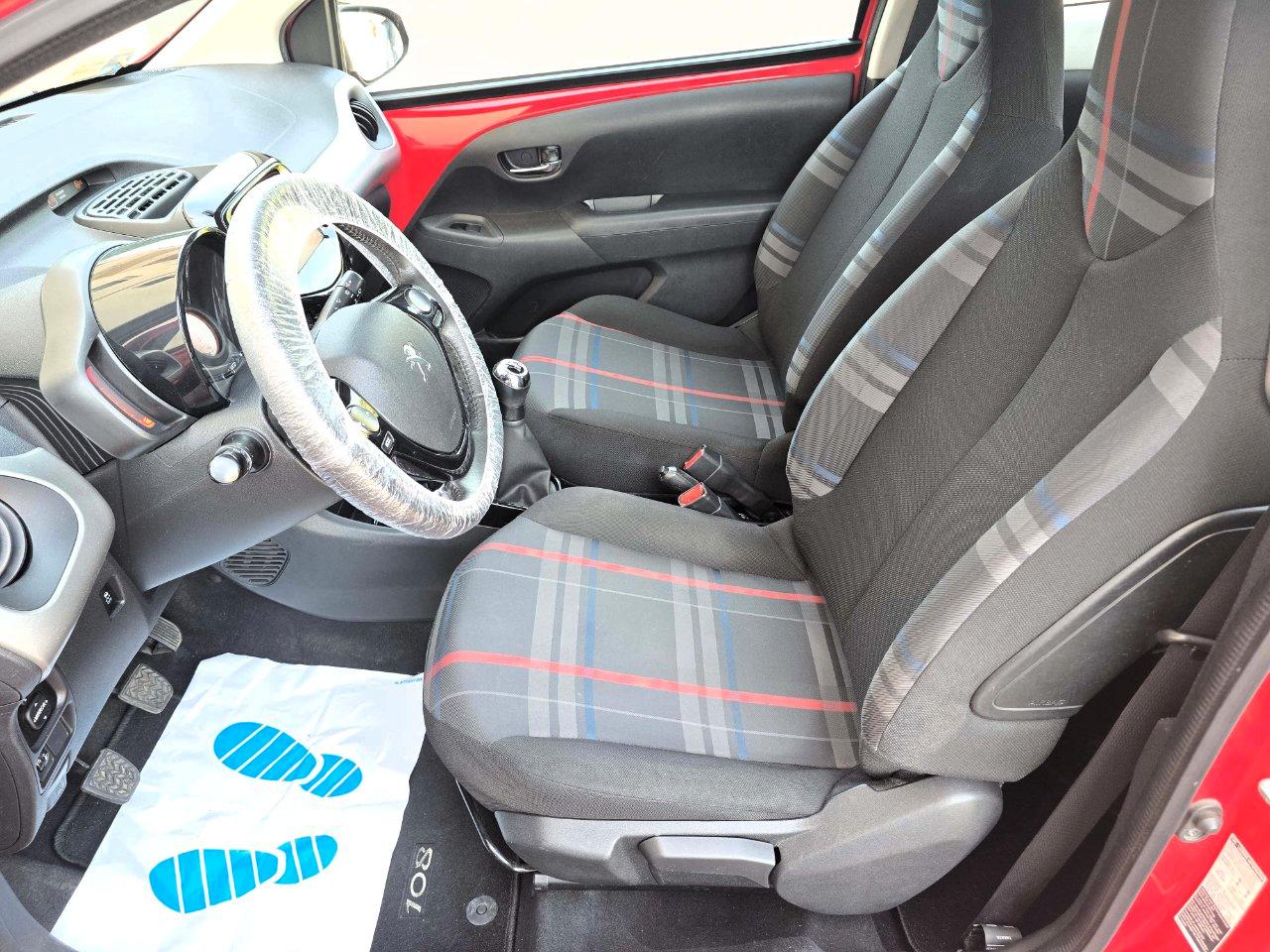 Peugeot 108 3 Porte 108 3P 1.2 EURO6 ALLURE 56.000KM DISTRIBUZIONE NUOVA/CAMERA/TOUCH/NEOPATENTATI