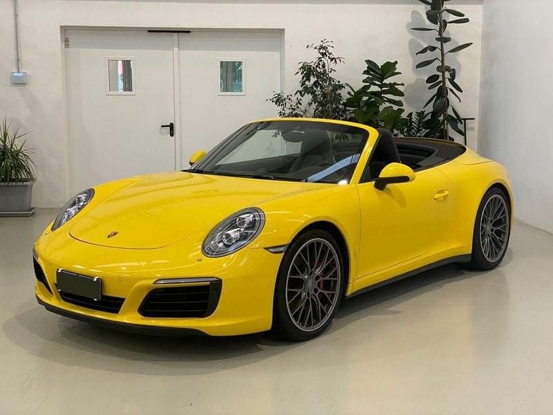 Porsche 911 3.0 Carrera 4S Cabriolet PDK - SPORTCHRONO - RUOTE STERZANTI - CARBONIO