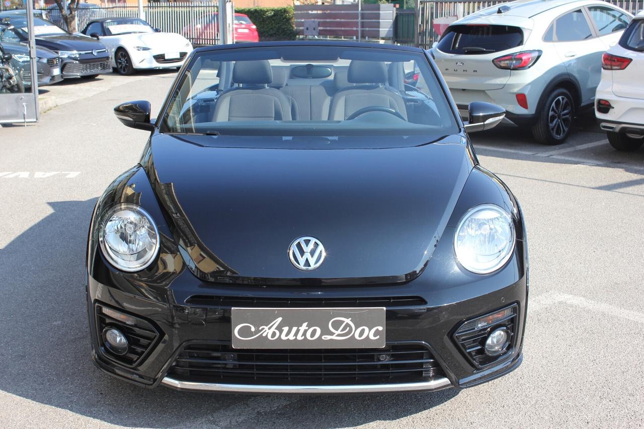 Volkswagen Maggiolino Cabrio 1.4 TSI R-LINE DSG FARI A LED - TAGLIANDI UFFICIALI!