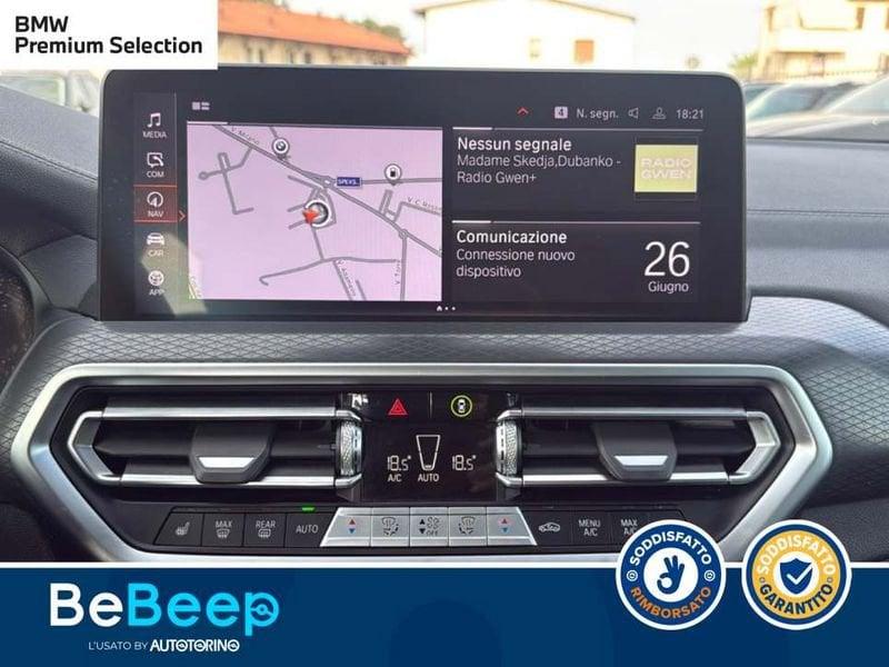 BMW X4 XDRIVE20D MHEV 48V MSPORT AUTO