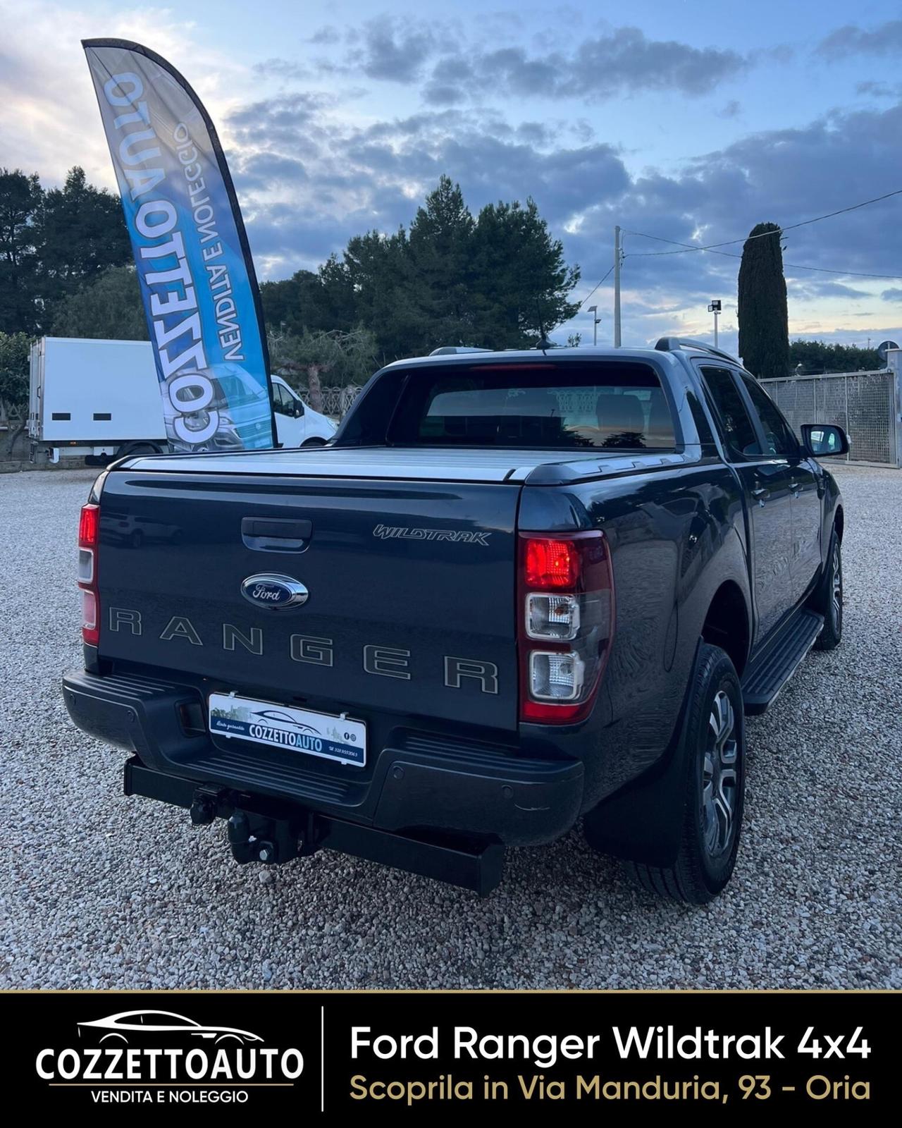 Ford Ranger Wildtrack 4x4 gancio traino