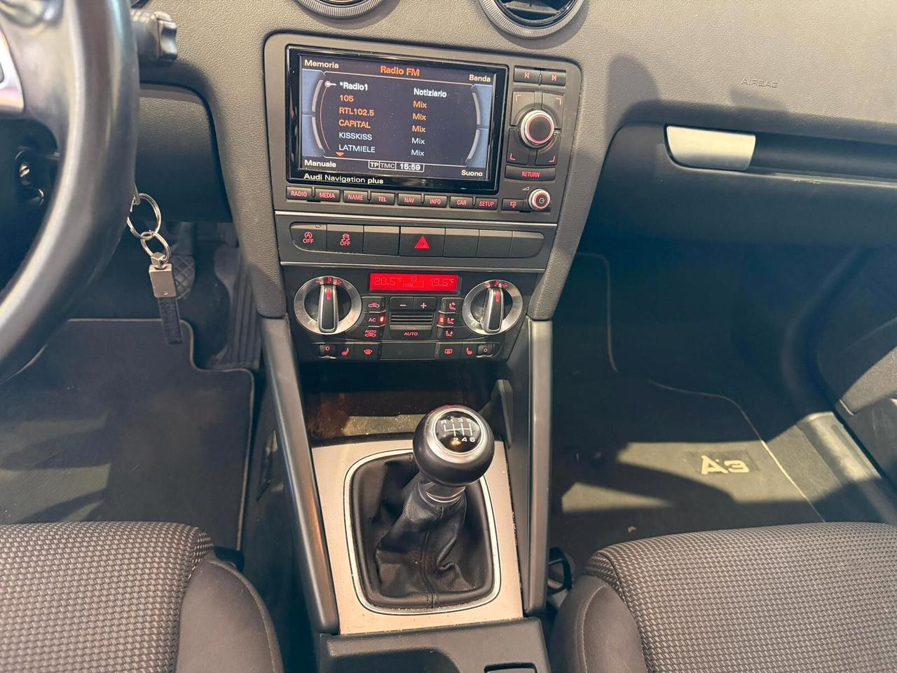 Audi A3 SPB 2.0 TDI 170 CV F.A.P QUATTRO AMBITION