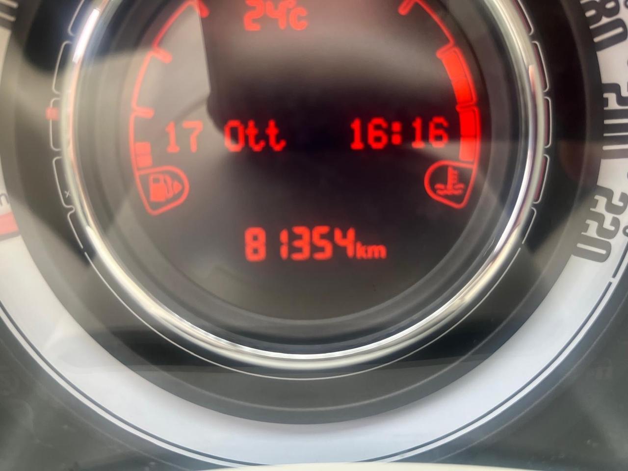 Fiat 500-1.2 benz-km 80000-09/2018