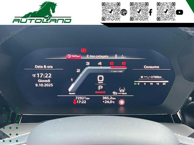 AUDI A3 SPB 40 TDI quattro S tronic S line edition
