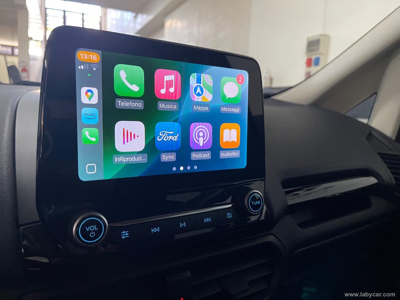 FORD EcoSport 1.0 EcoBoost 125 CV S&S ST-Line CARPLAY - PELLE ALCANTARA KM 54.613