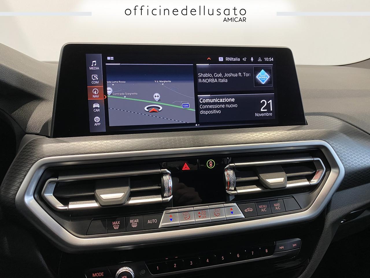 BMW X3 20d mild hybrid 48v xdrive msport steptronic