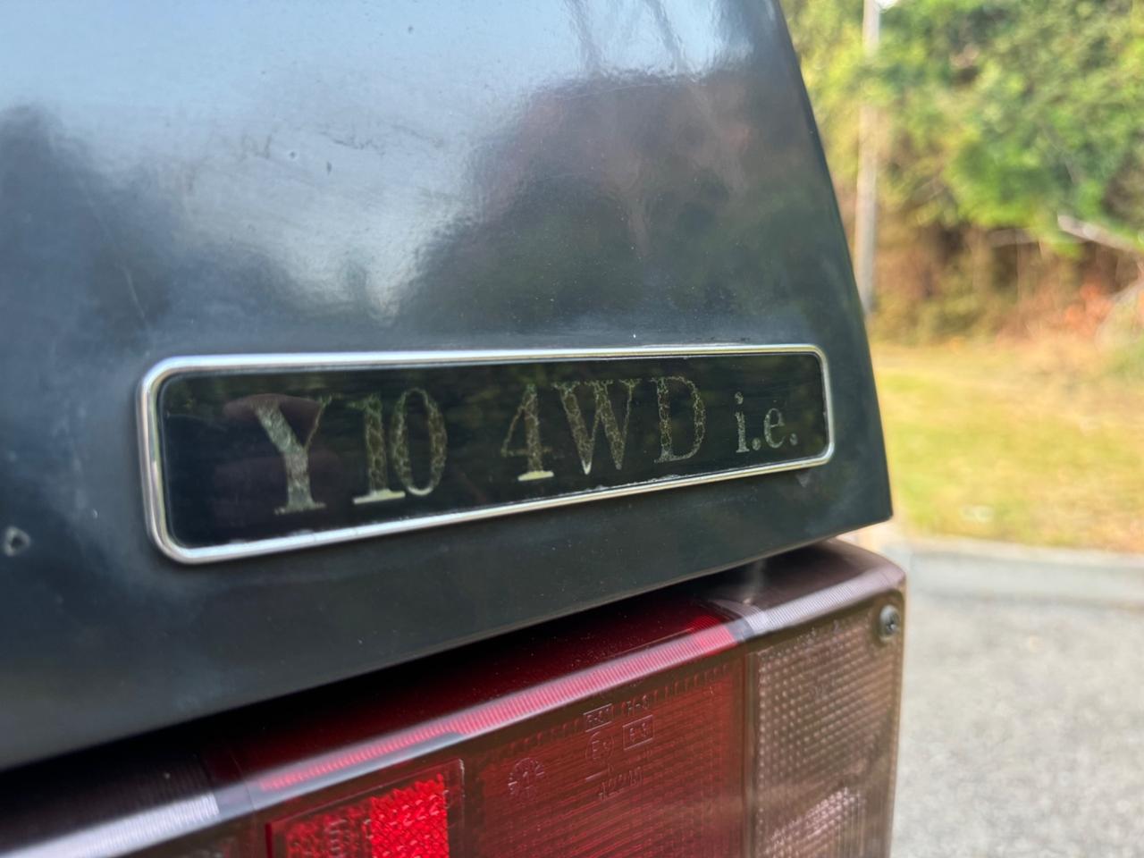 Y10 Fire 1.1 i.e. 4WD - CONSERVATO ORIGINALE - UNIPROP