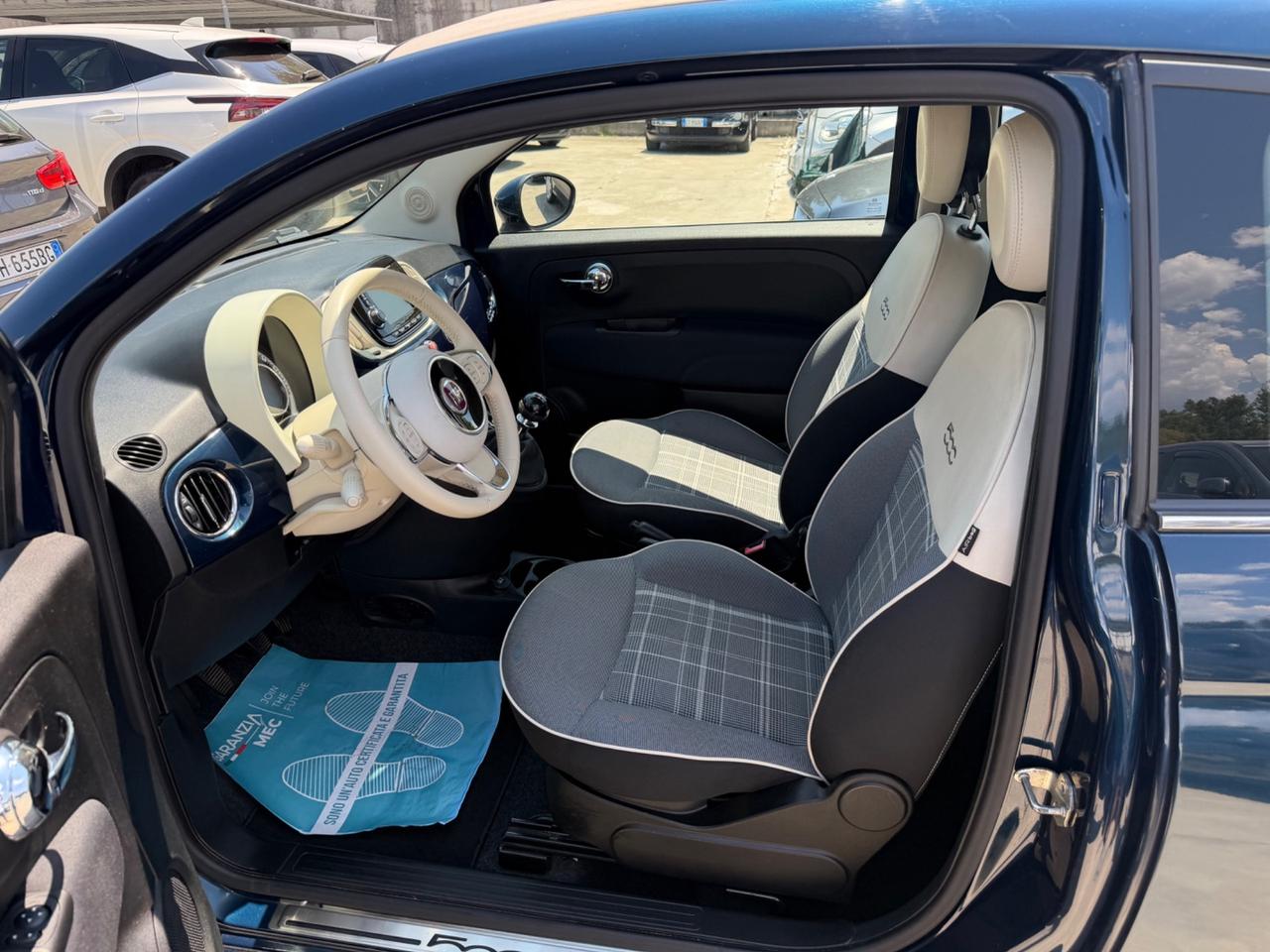 FIAT 500c / 500 C / Lounge 1.2 69cv/ CABRIO /93.000KM