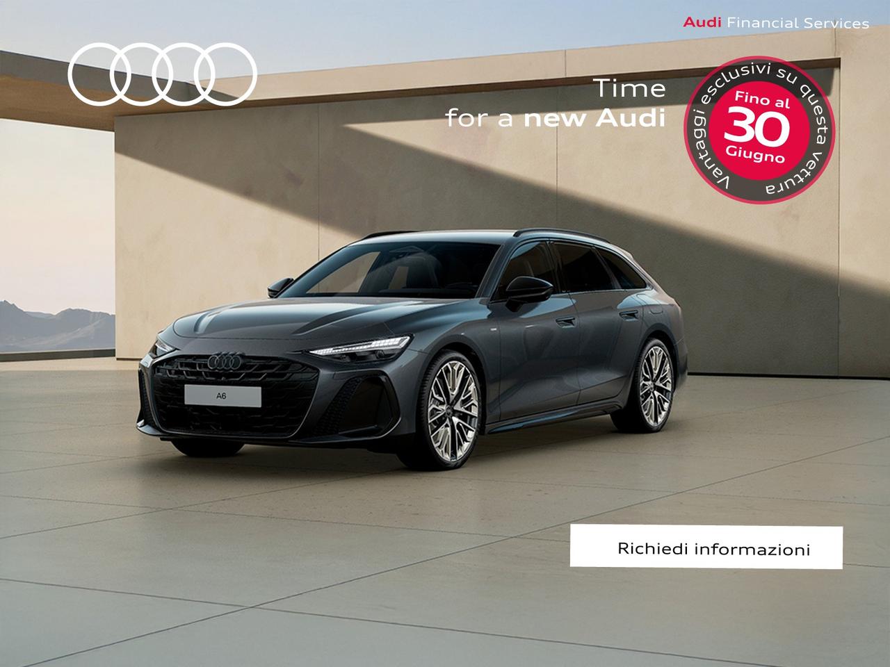Audi A6 avant 2.0 e-hybrid s line edition quattro 299cv s-tronic