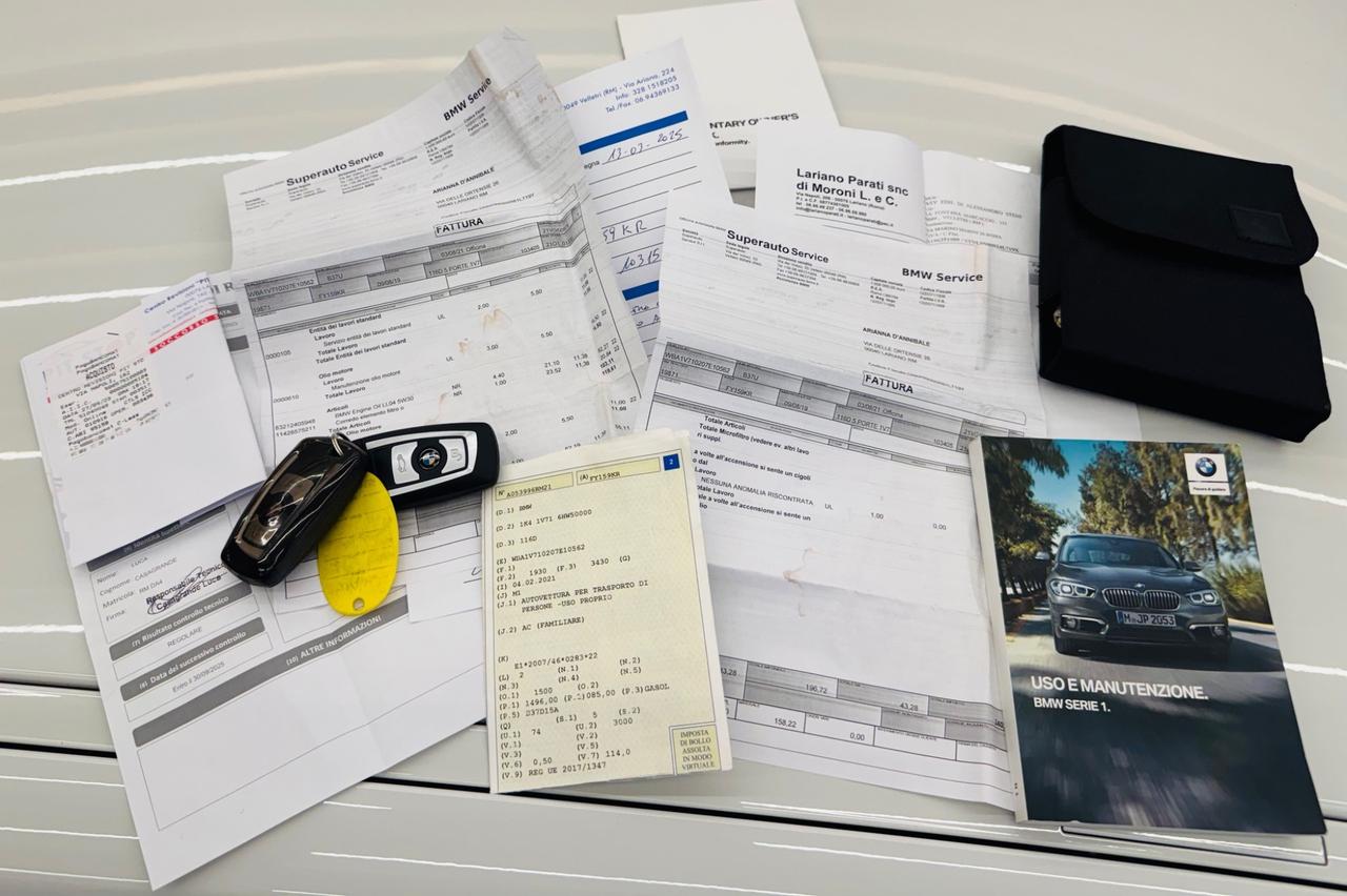 Bmw 116 116d 5p. Sport UNIPROPRIETARIO IVA ESPOSTA FATTURABILE