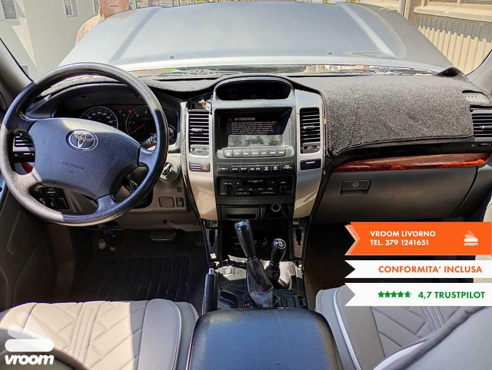 TOYOTA Land Cruiser 3.0 7 POSTI GANCIO TRAINO