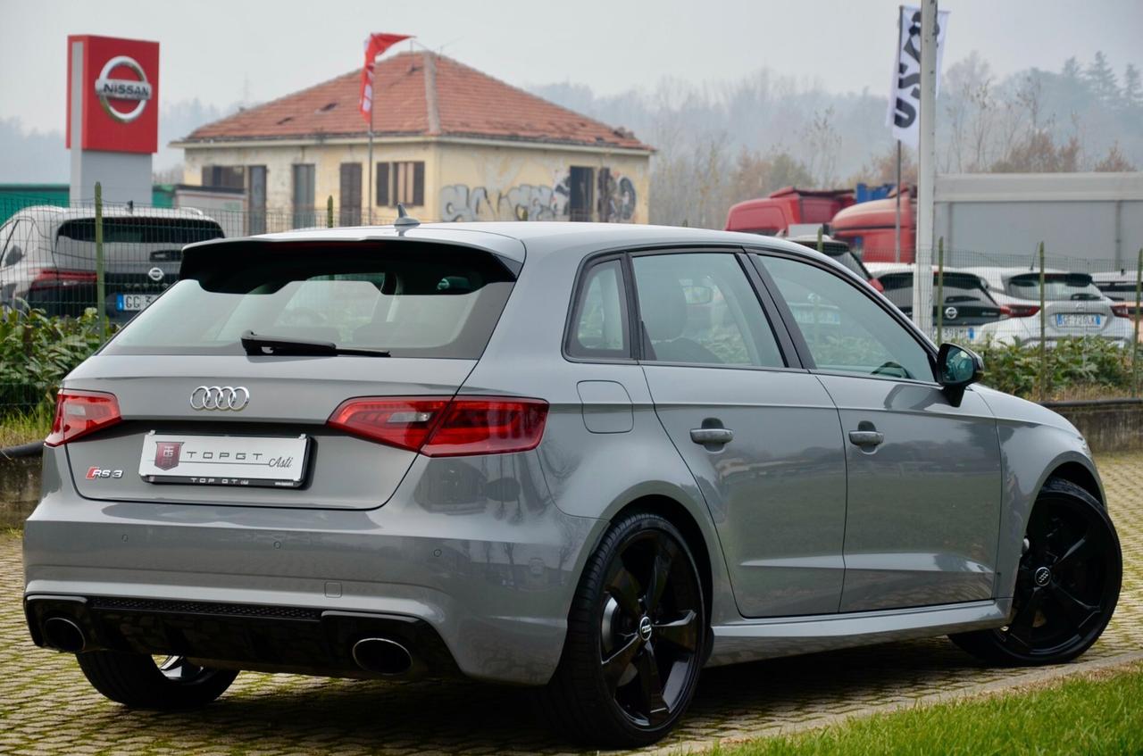 AUDI RS3 SPB 2.5 TFSI QUATTRO S-TRONIC 367cv, ECCELLENTI CONDIZIONI, PRIMA VERNICE, TUTTI SERVICE UFF AUDI, UFF ITALIANA, SCARICO RS, PERMUTE