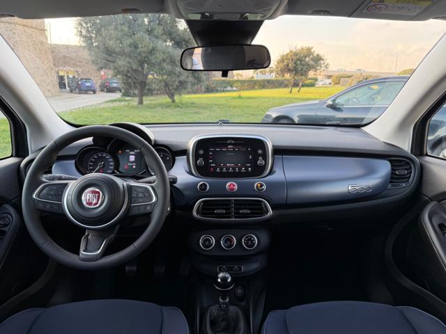 FIAT 500X 1.3 MJET 95CV CLUB+NAVI CARPLAY+CERCHI+PELLETEX