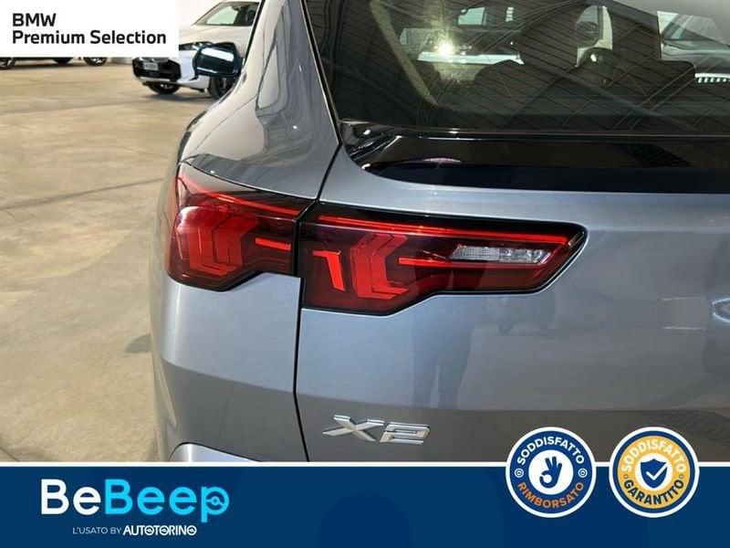 BMW X2 SDRIVE 20D 48V MSPORT AUTO