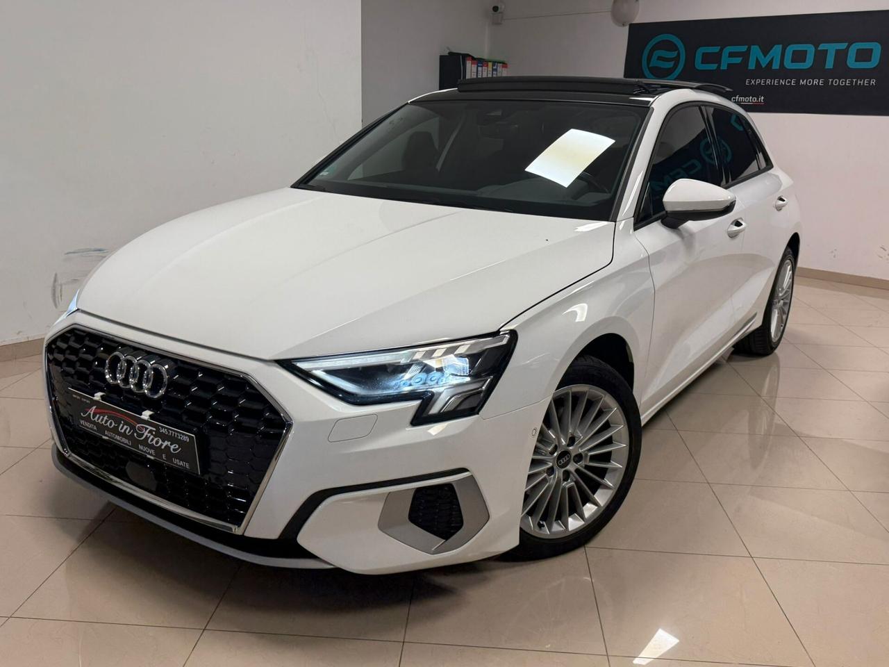 AUDI A3 SPORTBACK,TETTO PANORAMICO,LED,USATO GARANTITO