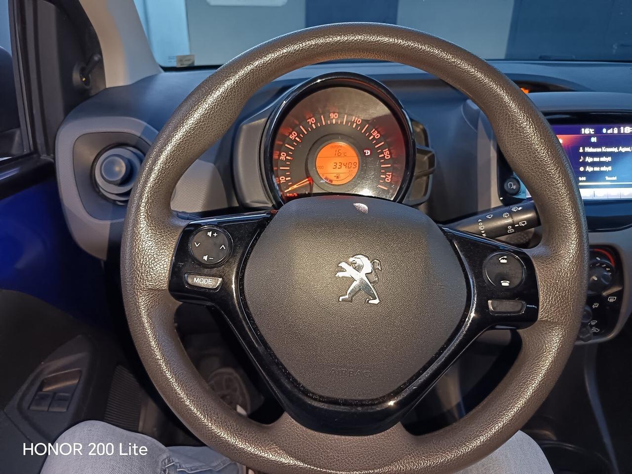 PEUGEOT 108 VTi 72 ETG 5 porte Allure TOP