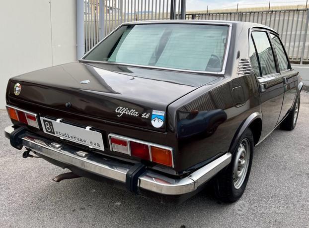 ALFA ROMEO Alfetta 1.6 iscritta ASI