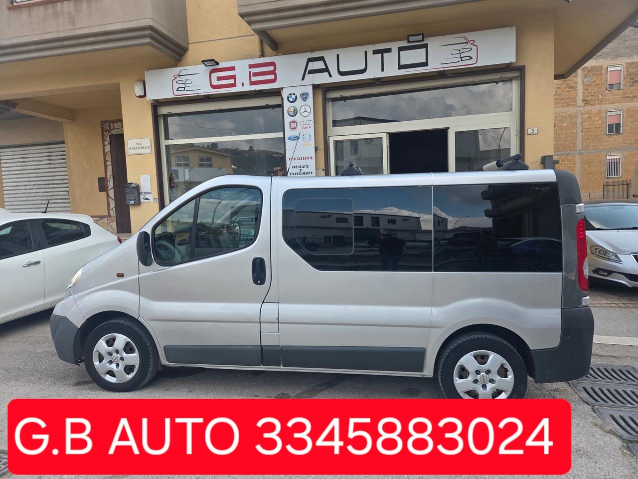 OPEL VIVARO 9 POSTI 2.0 115 CV KM CERTIFICATI