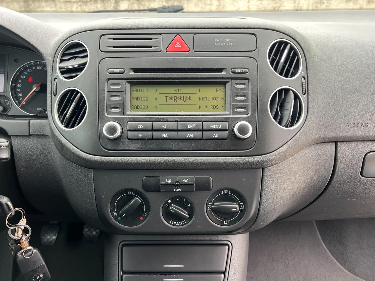 VW GOLF PLUS 1.9 TDI/UNICO PROPRIETARIO