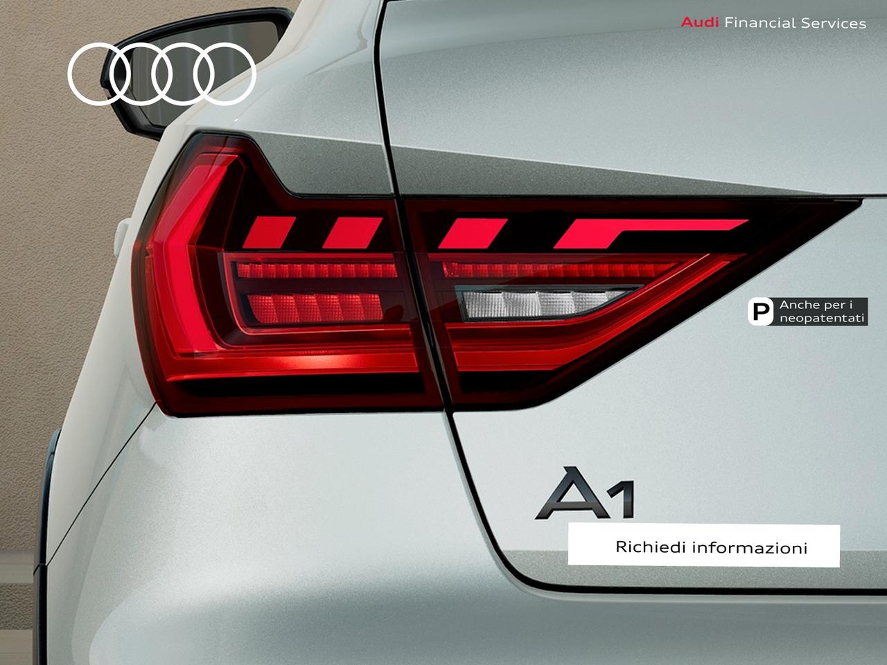 Audi A1 allstreet 30 1.0 tfsi identity contrast 116cv