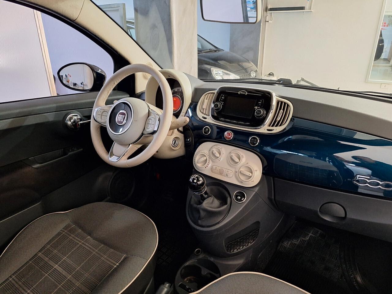 Fiat 500 1.2 GPL Lounge 1PROPRIETARIO