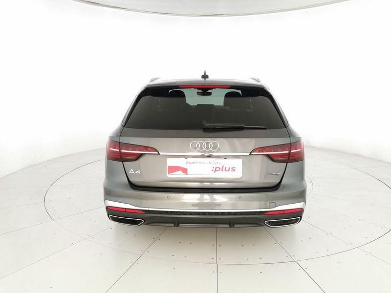 Audi A4 Avant 40 2.0 tdi mhev S line edition quattro 204cv s-tronic