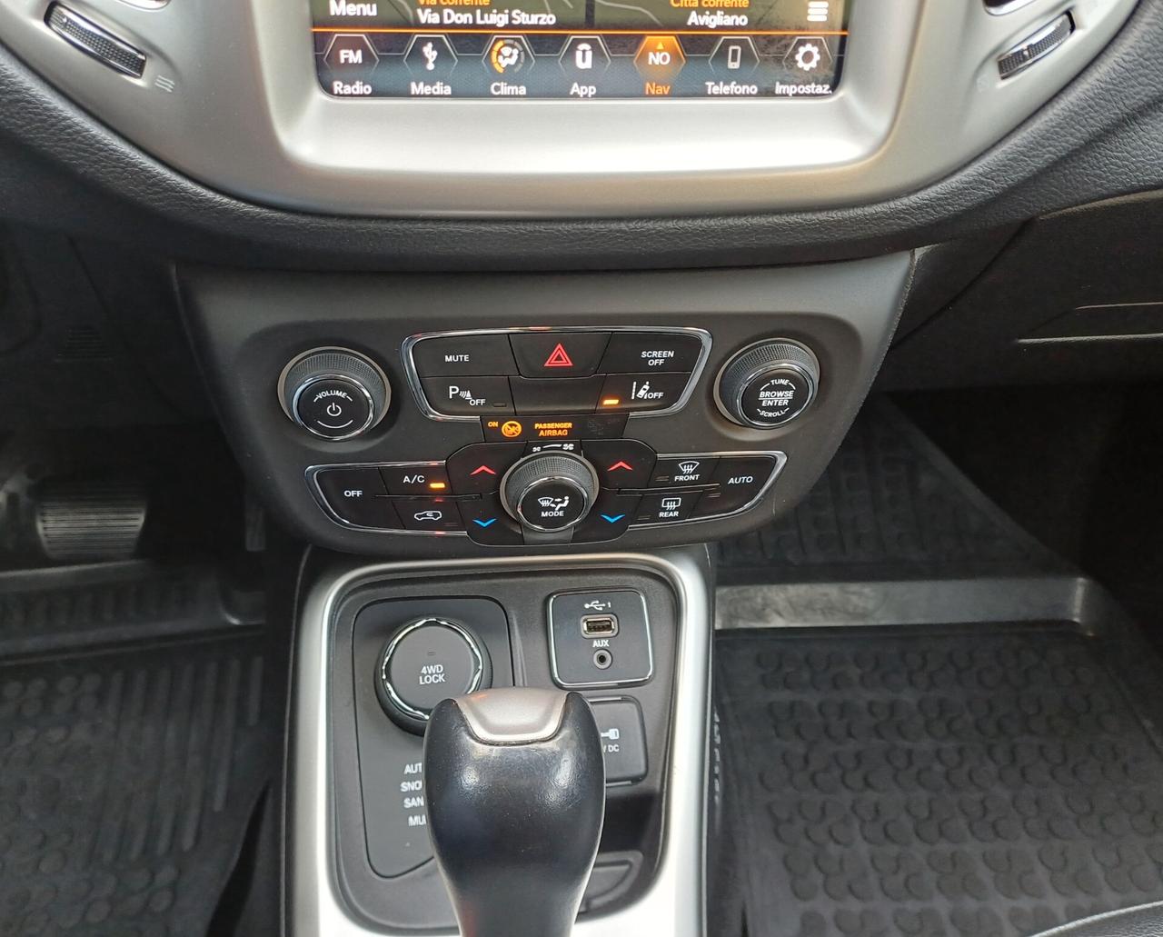 JEEP COMPASS 4X4 2.0 MULTIJET 140cv AT9 LONGITUDE