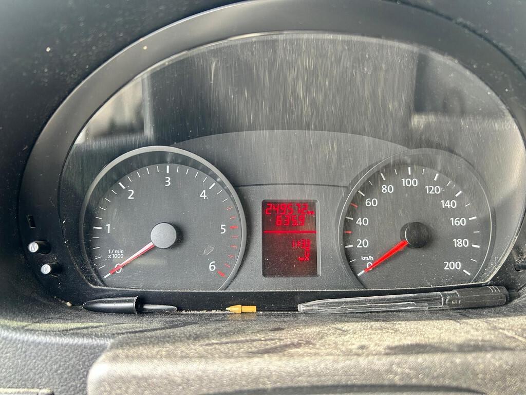 Volkswagen Crafter 2.0 TDI cassetta guasto al motore