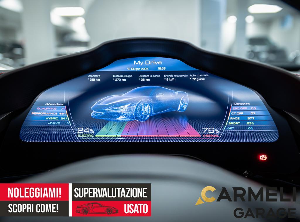 Ferrari SF90 Spider IVA ESPOSTA-CARBONIO-SOLLEVATORE ANTERIORE-PPF