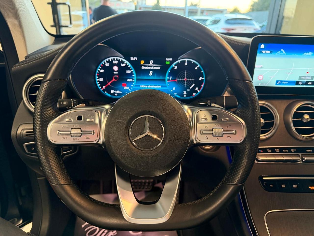 MERCEDES GLC 300D PREMIUM PLUS 4MATIC 2.0 245CV PELLE NAVI CAM ANNO 2021