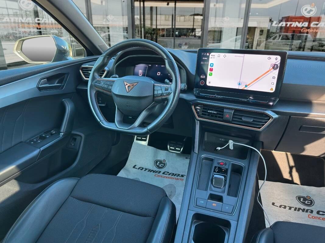 Cupra Leon 1.4 e-hybrid 204cv AUTOMATICA E CARPLAY