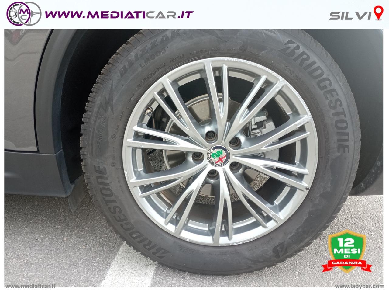 ALFA ROMEO Stelvio 2.2 T.diesel 190 CV AT8 Q4 Exec. +SET GOMME ESTIVE