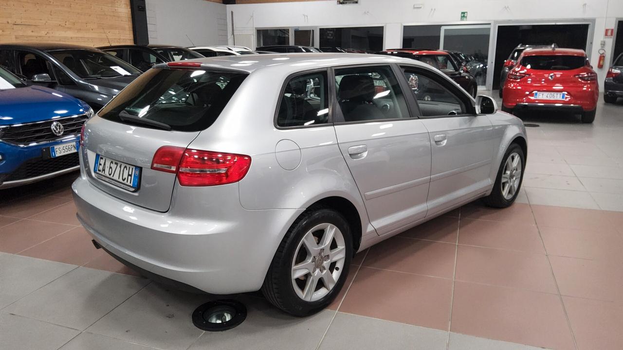 Audi A3 SPB 1.6 TDI 90 CV CR F.AP Ambiente