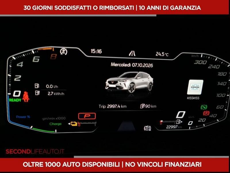 CUPRA Formentor 1.4 e-hybrid 204cv dsg