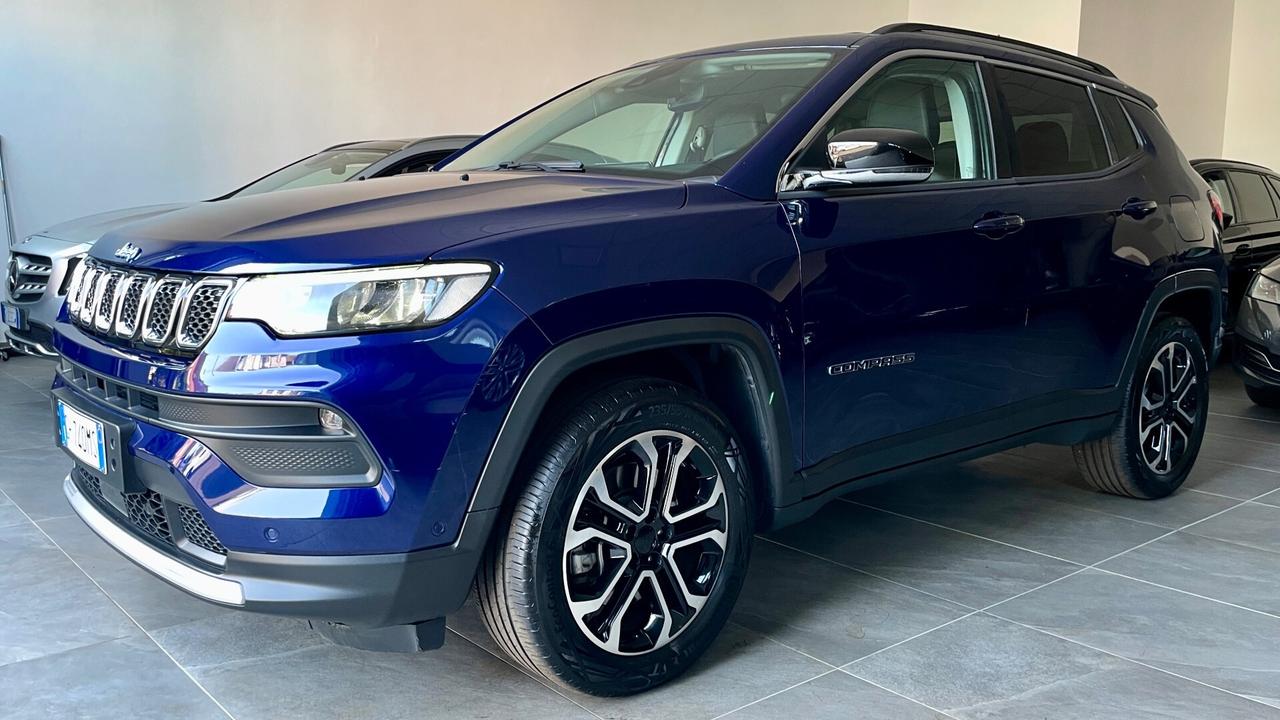 JEEP COMPASS 1.3 LIMITED 4XE TURBO T4 PHEV AT6 190 CV - FULL LED, VIRTUA COCKPIT, NEOPATENTATI