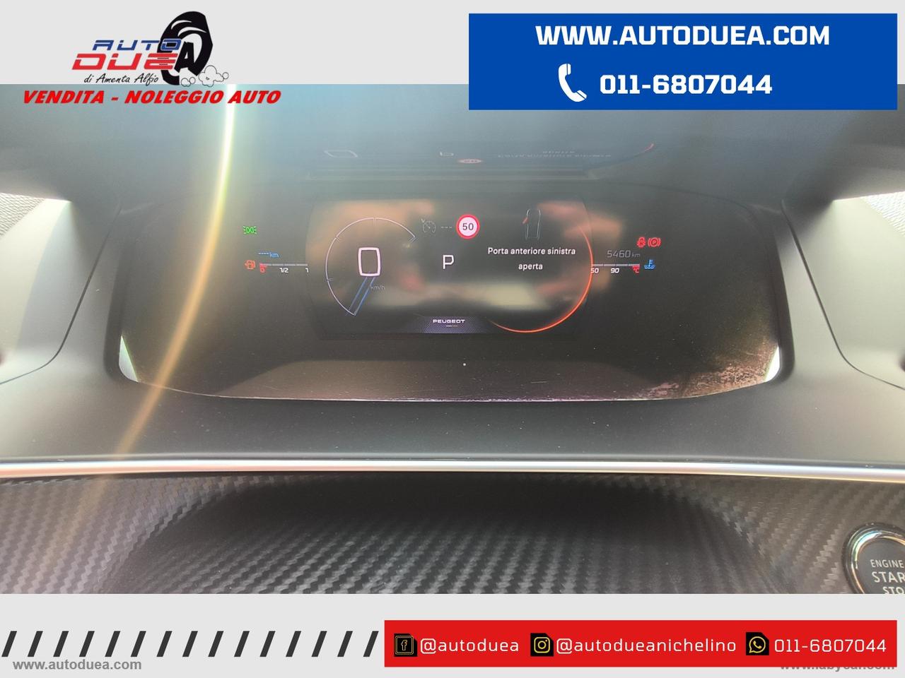 PEUGEOT 208 Hybrid 110 e-DCS6 GT NO VINCOLI FINANZIARI