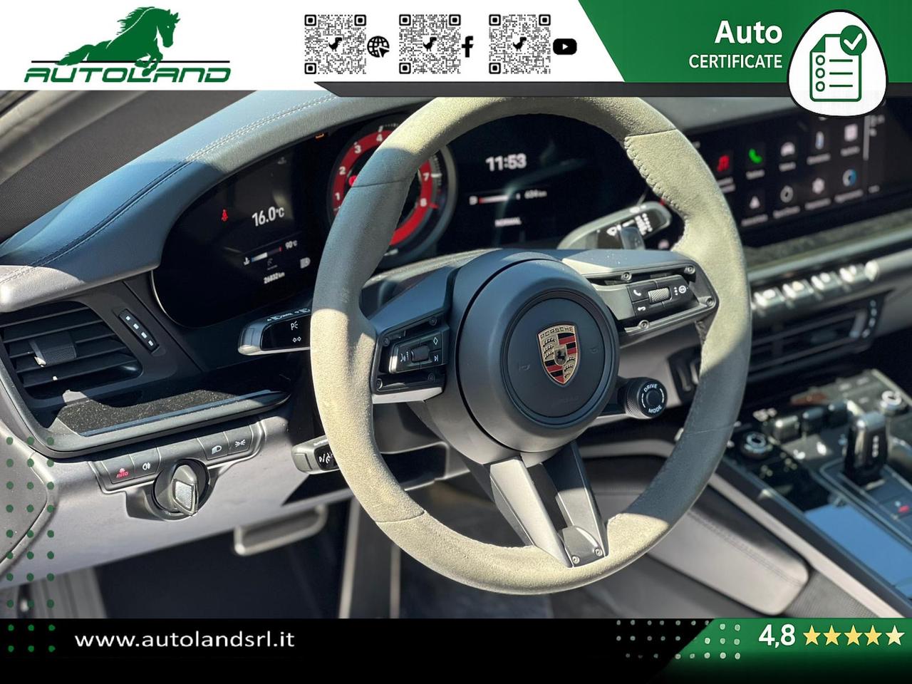 Porsche 992 Coupé 3.0 Carrera T auto UNIPRO UFFICIALE LIFT