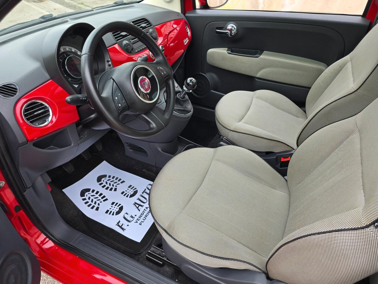 FIAT 500 LOUNGE 1.3 M-JET 2012 NUOVISSIMA