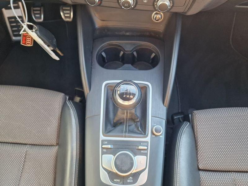 Audi A3 A3 SPB 2.0 TDI Sport S-Line EURO 6B _ NO IBRIDO