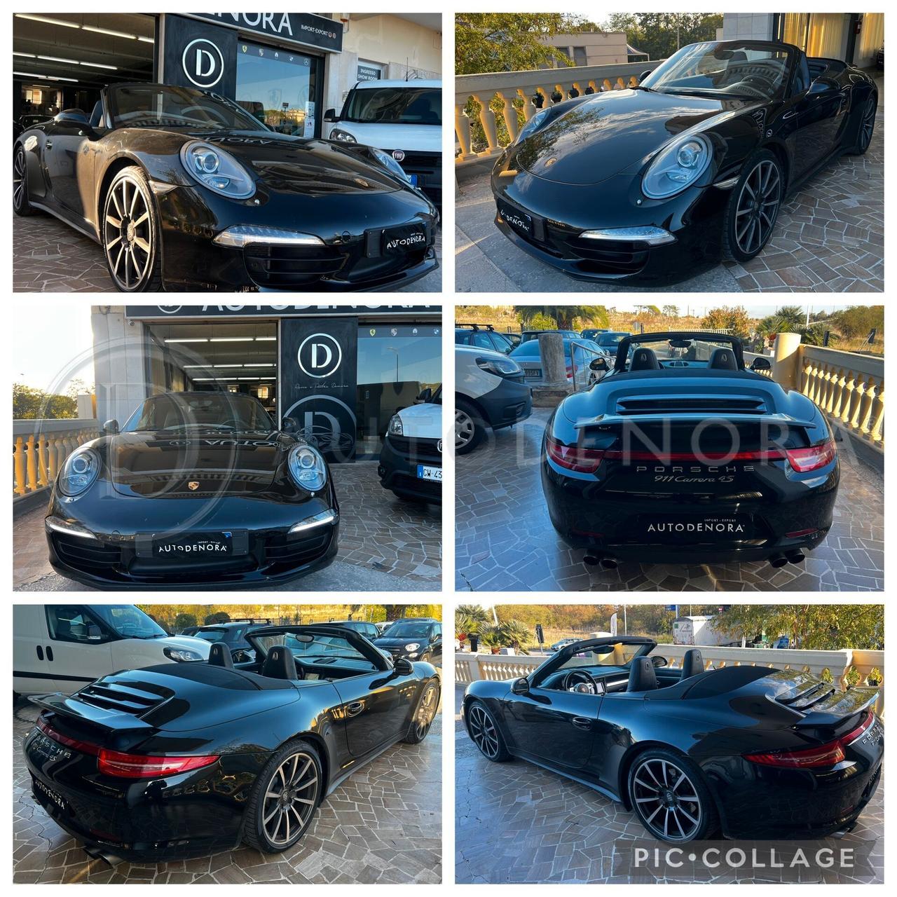 Porsche 911 Cabrio 3.8 Carrera 4S 400 CV PELLE,XENO,NAVI