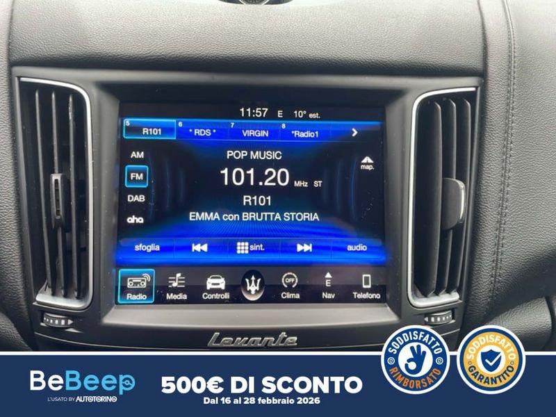 Maserati Levante 3.0 V6 250CV AUTO