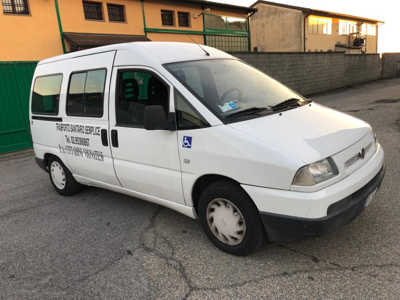 FIAT SCUDO TRASPORTO PERSONE- disabile - uso proprio